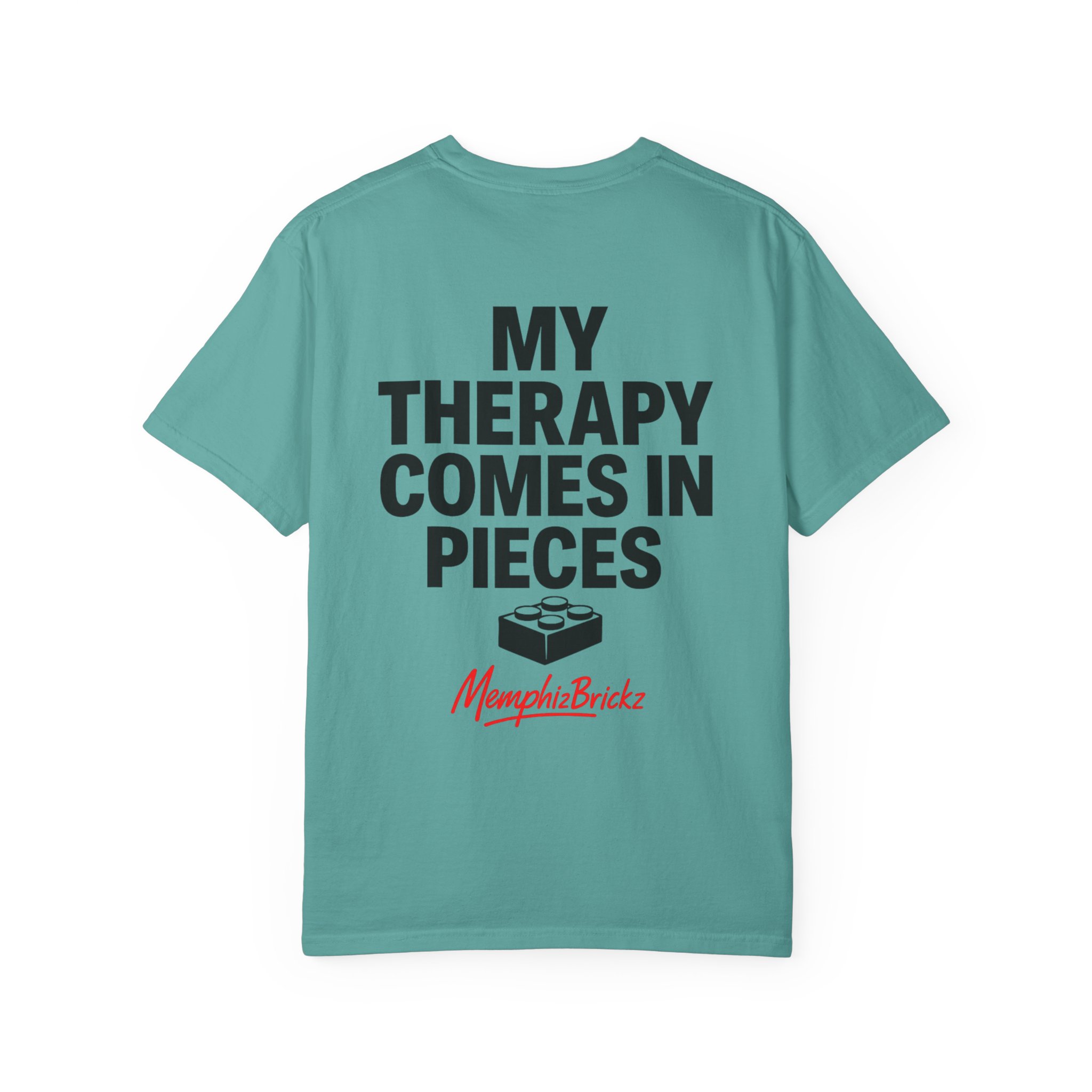 Brick Therapy T-Shirt — “My Therapy Comes in Pieces” - Image 57