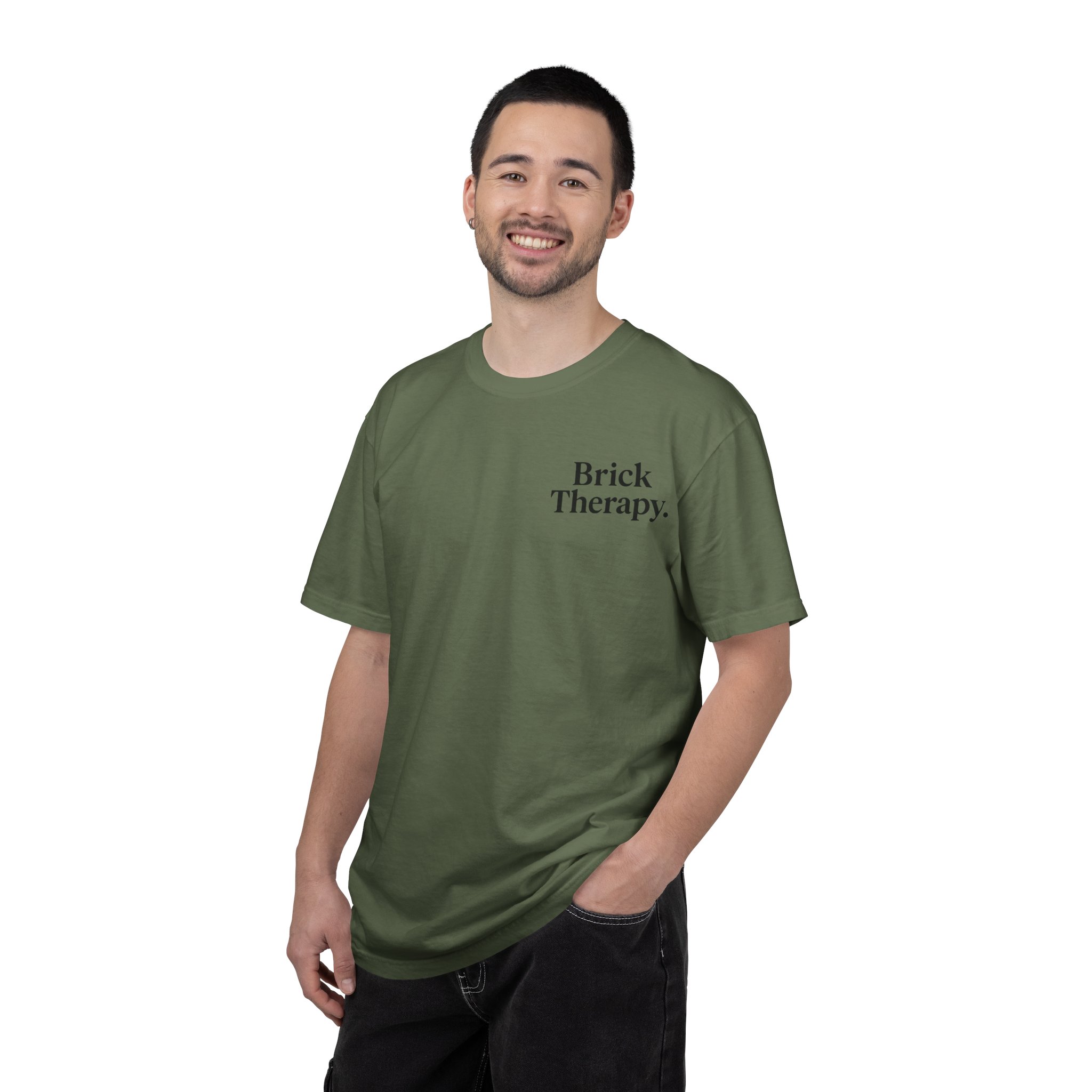 Brick Therapy T-Shirt — “My Therapy Comes in Pieces” - Image 24