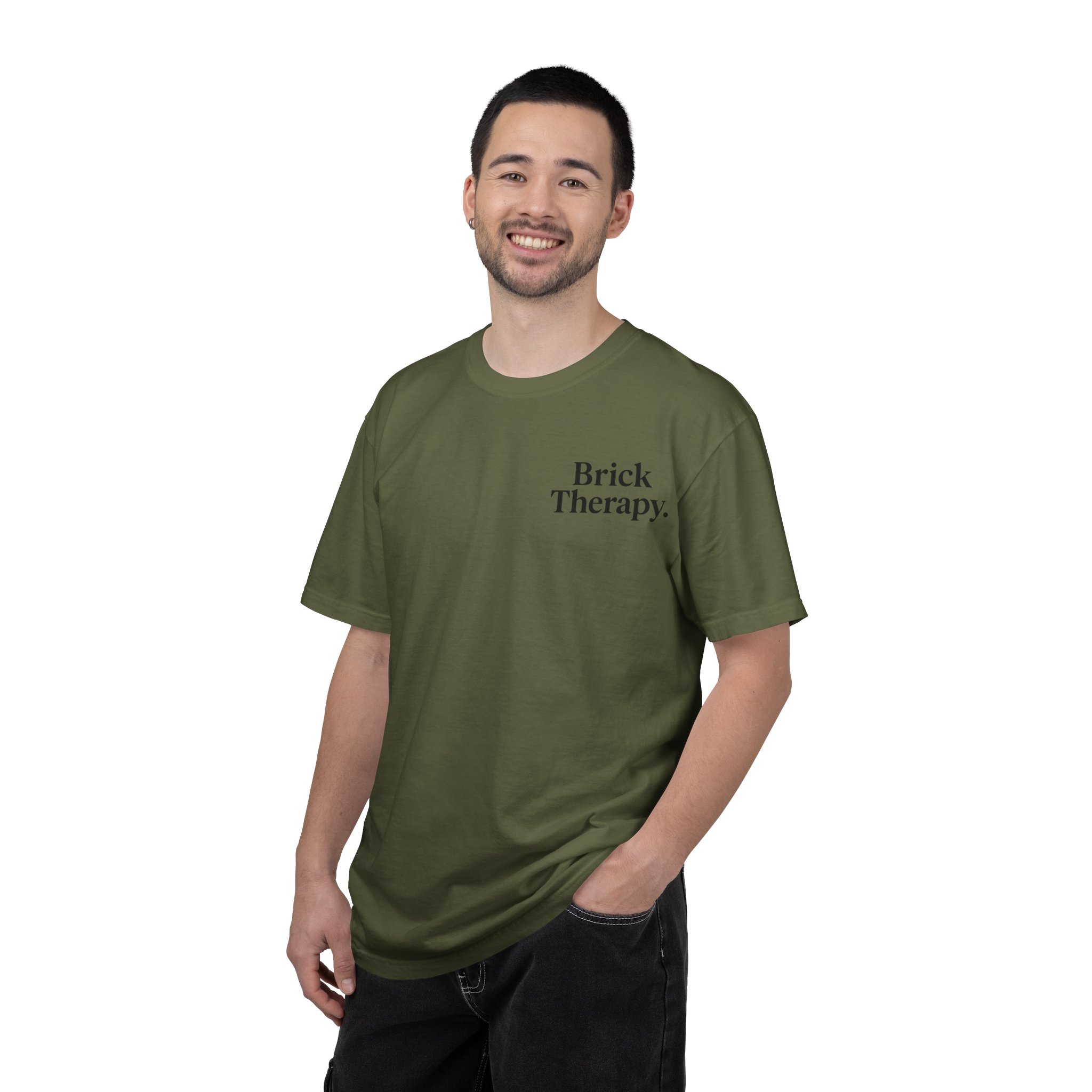 Brick Therapy T-Shirt — “My Therapy Comes in Pieces” - Image 54